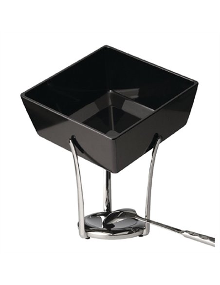 APS Balance Melamine Bowl Black 300mm