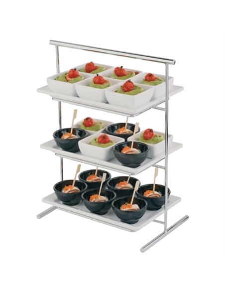 APS Pure Melamine Rectangular Tray 12in