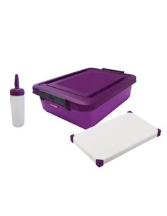 Araven Anti-Allergic Food Prep Kit Purple