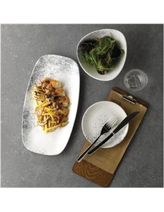 Studio Prints Haze Blue Triangle Bowl 21oz (Box 12) 2