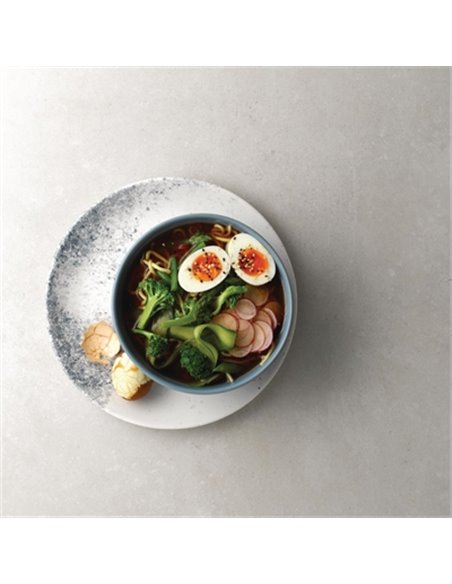 Studio Prints Haze Blue Coupe Plate 10 1/4 " (Box 12)