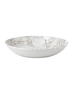 Studio Prints Kintsugi Agate Grey Coupe Bowl 40oz (Box 12)