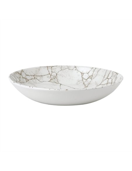 Studio Prints Kintsugi Agate Grey Coupe Bowl 40oz (Box 12)