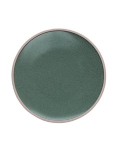 Olympia Anello Green Raw Edge Plates 205mm (Pack of 6)