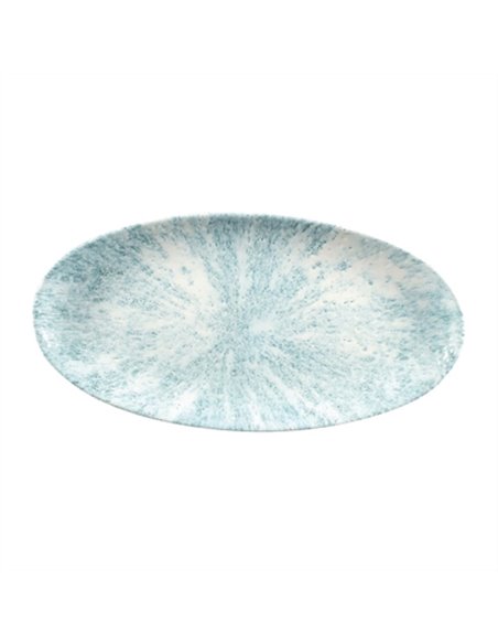 Churchill Studio Prints Stone Chefs Plates Aquamarine 347 x 173mm (Pack of 6)