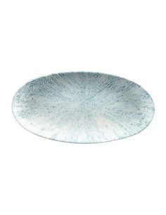 Churchill Studio Prints Stone Chefs Plates Aquamarine 299 x 150mm (Pack of 12)