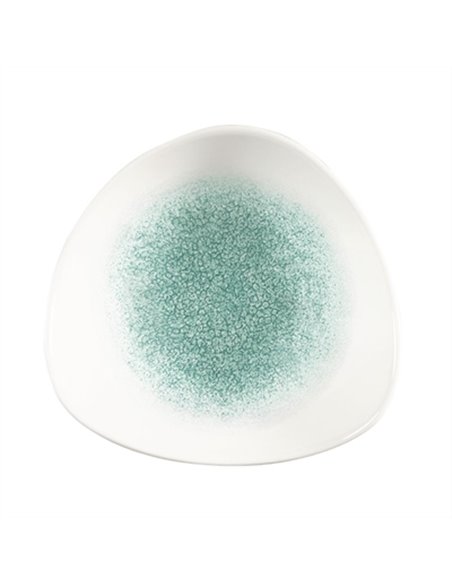 Churchill Studio Prints Raku Triangle Bowls Jade Green 185mm 370ml (Pack of 12)