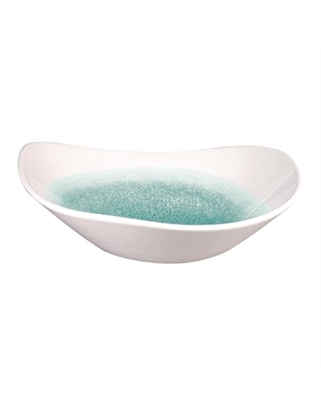 Churchill Studio Prints Raku Triangle Bowls Jade Green 185mm 370ml (Pack of 12)