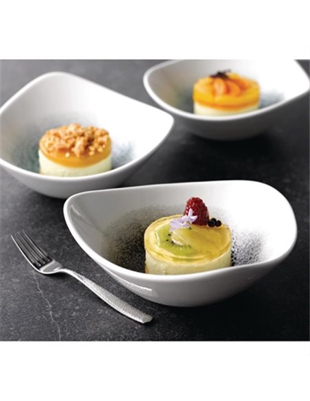 Churchill Studio Prints Raku Triangle Bowls Jade Green 185mm 370ml (Pack of 12)