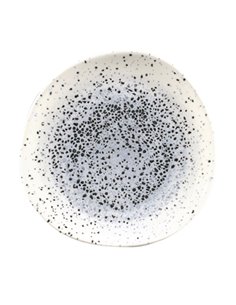 Churchill Studio Prints Mineral Blue Centre Organic Round Plates 210mm (Pack of 12)