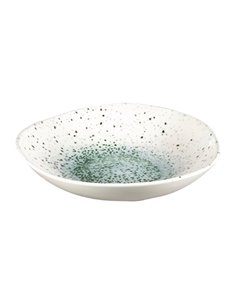 Churchill Studio Prints Mineral Green Centre Organic Round Bowls 253mm (Pack of 12) 2
