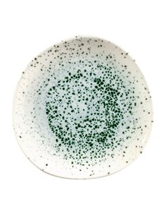 Churchill Studio Prints Mineral Green Centre Print Organic Round Plates 210mm (Pack of 12)