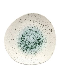 Churchill Studio Prints Mineral Green Centre Organic Round Plates 286mm (Pack of 12)