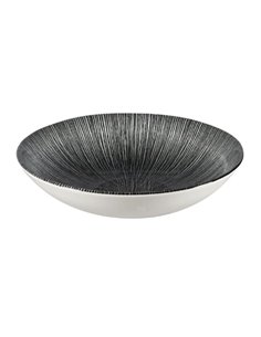 Churchill Studio Prints Agano Coupe Bowls Black 182mm (Pack of 12) 2
