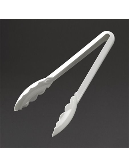 Matfer Exoglass Tongs White 9"