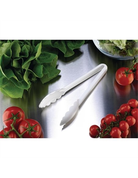 Matfer Exoglass Tongs White 9"