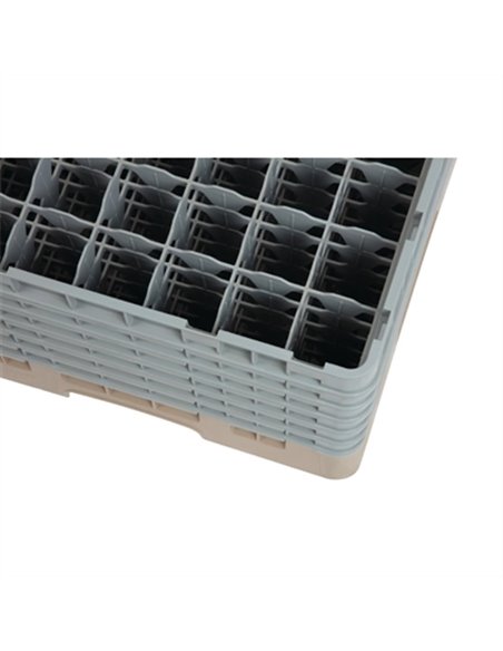Cambro Camrack Beige 49 Compartments Max Glass Height 298mm