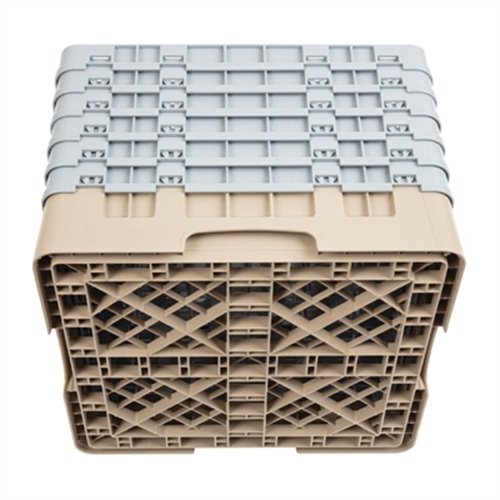 Cambro Camrack Beige 36 Compartments Max Glass Height 298mm