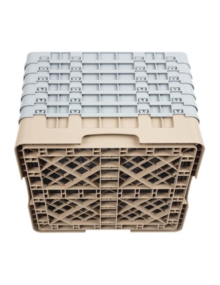 Cambro Camrack Beige 36 Compartments Max Glass Height 298mm