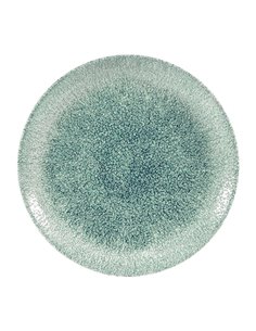 Churchill Studio Prints Raku Coupe Plates Jade Green 217mm