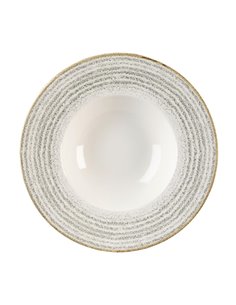 Churchill Studio Prints Homespun Stone Grey Wide Rim Bowl 280mm