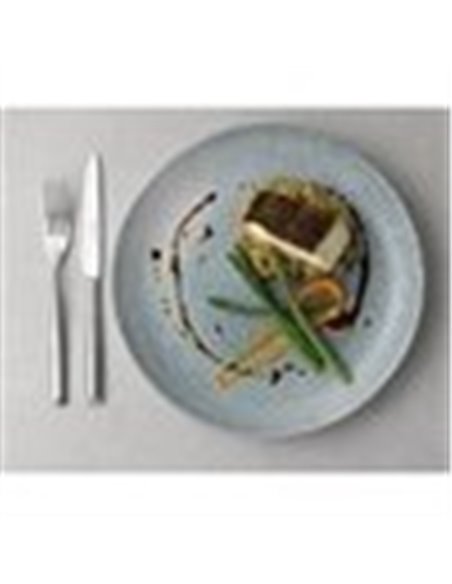 Churchill Studio Prints Raku Round Coupe Bowl Topaz Blue 248mm