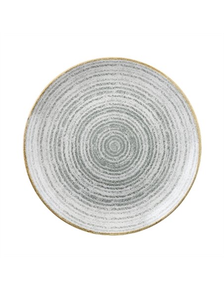 Churchill Studio Prints Homespun Stone Grey Coupe Bowl 182mm