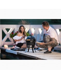 Kamado BBQ Black 13" 2