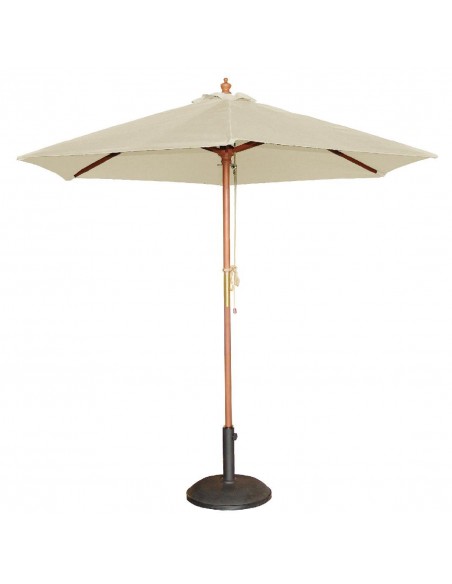 Bolero Round Parasol 3m Diameter Cream