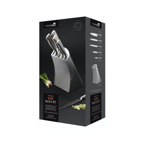 Kitchen Craft 5 Piece Knife Set &...