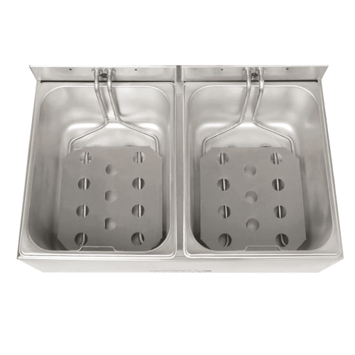 Buffalo Twin Tank Twin Basket 2x5Ltr...