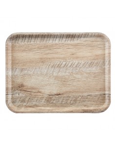 Natural Wood Effect Tray 33 x 43cm