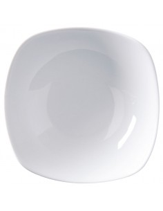 Superwhite Bowl Square 18cm