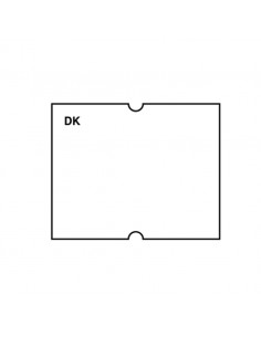 Daymark Date Gun label Plain Permanent 2 Line