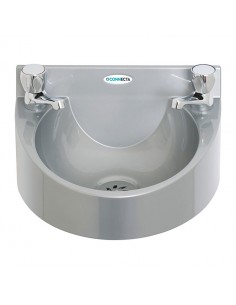 Connecta ABS Wash Hand Basin with Dome Head Taps