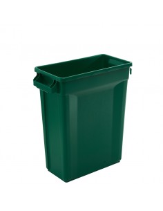 Svelte Bin with Venting Channels 60L, Green