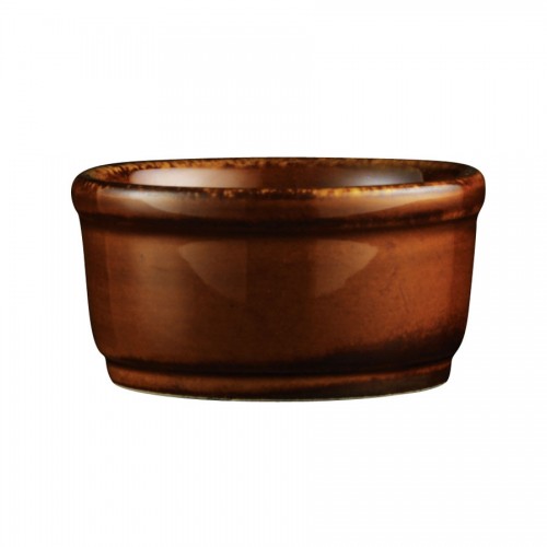 Rustics Ramekins Brown Stoneware 5.7cl 6.5cm