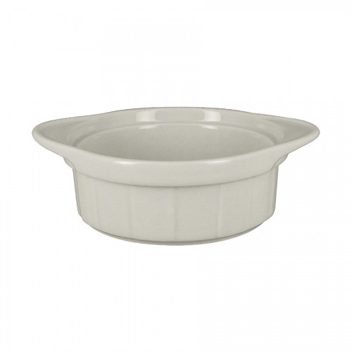 Chef's Fusion Ramekin With Grooves White 9cm 0.5cl
