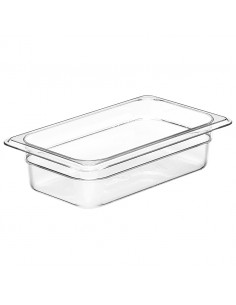 Gastronorm Container Poly 1/4 65mm Clear