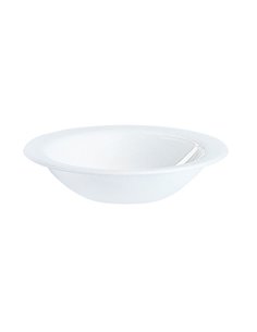 Plain White Opalware Fruit Bowl 16cm