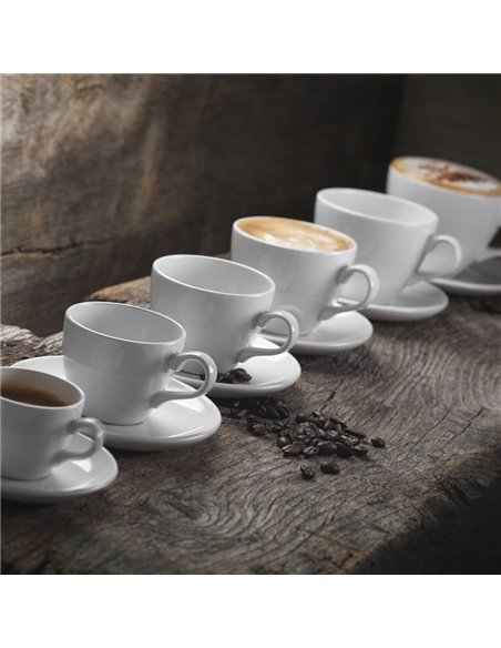 Superwhite Latte Mug Grey 285ml 10oz