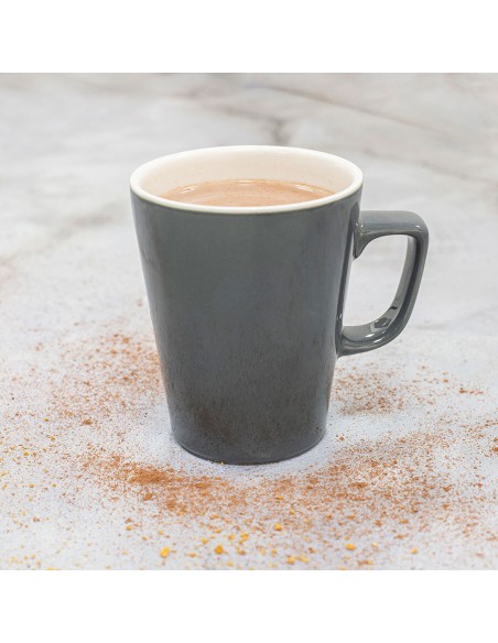 Superwhite Latte Mug Grey 285ml 10oz
