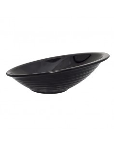 Mirage Dune Buffet Bowl 36.5cm - Noir Black
