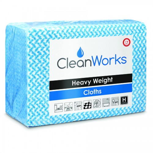 Heavy Weight Hygiene Cloth Blue 80gsm