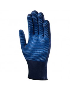 Versatouch Blu K/Wrist Gloves Dottpalm
