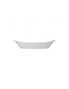 Round Pudding Basin - White Enamel On Steel 14cm