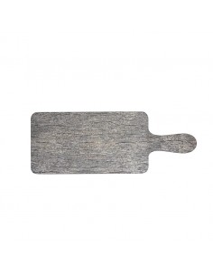 Plastic Distressed Wood Handled Paddle 10.5 x 5.5 in