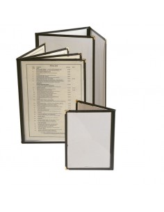 A4 Menu Cover Clear 4 Sides To View