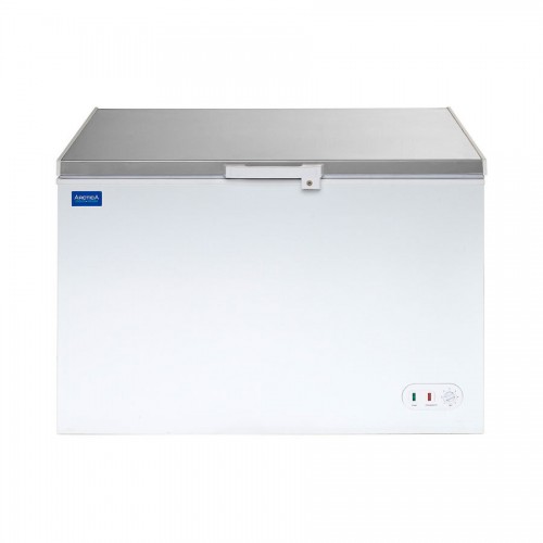 Arctica 370 Ltr Chest Freezer - White with S/S Lid