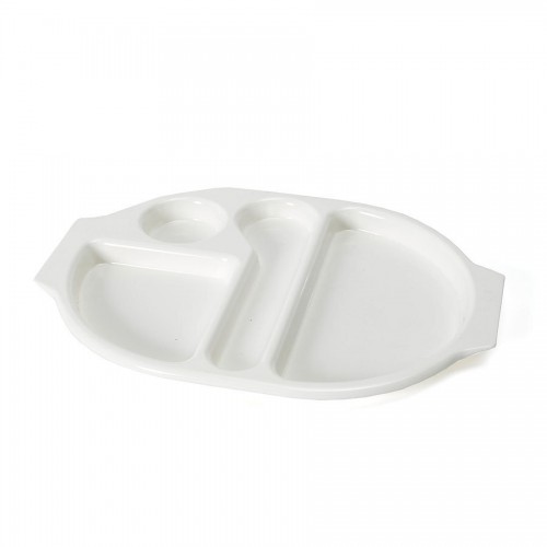 Meal Tray White 38 x 28cm Polycarbonate